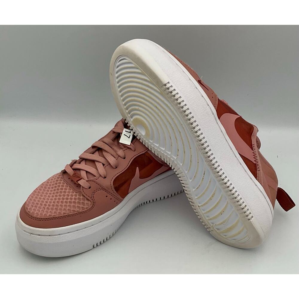Nike Court Vision Alta TXT Platform 7.5W Rust Pink CW6536-600 #208 - Picture 6 of 8